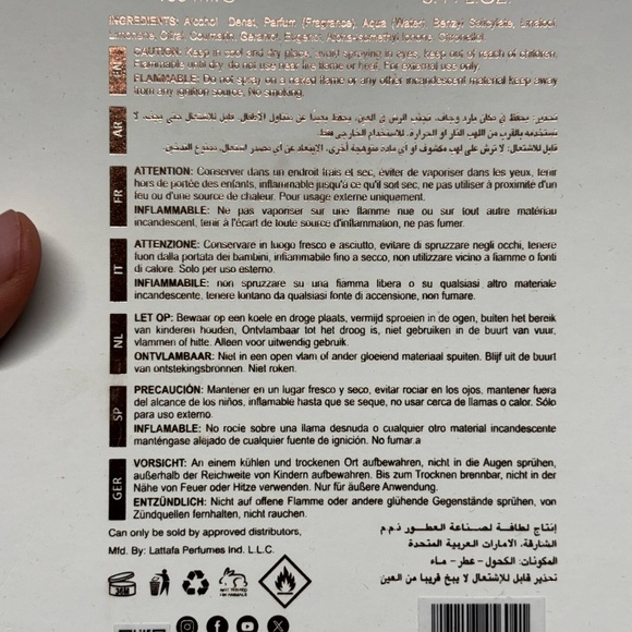 Lattafa Gold Perfume for Women - Picture 3 of 5